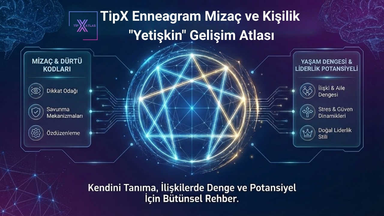 1201 TipX Enneagram Mizaç ve Kişilik "Yetişkin" Gelişim Atlası